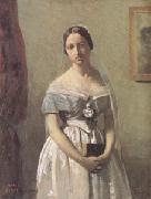 Jean Baptiste Camille  Corot, The Bride (mk05)